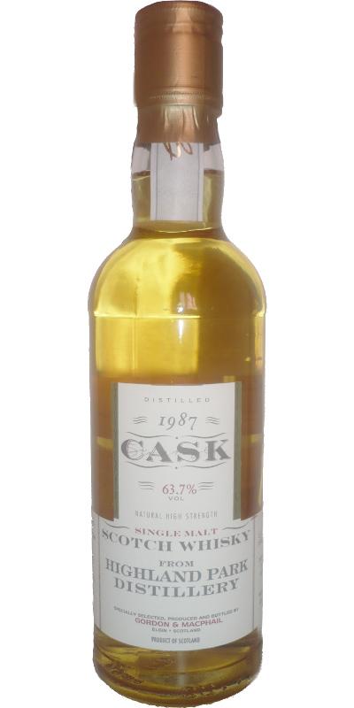 Highland Park 1987 GM Cask Strength