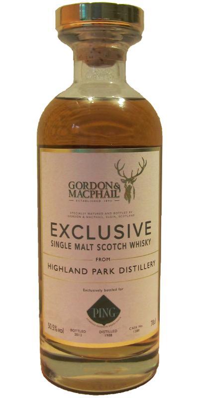 Highland Park 1988 GM Exclusive