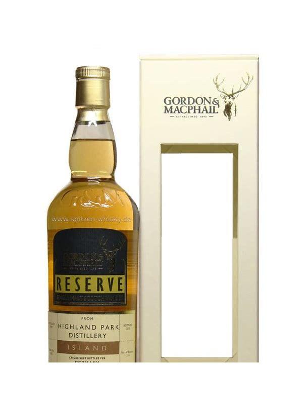 Highland Park 1990 GM Reserve