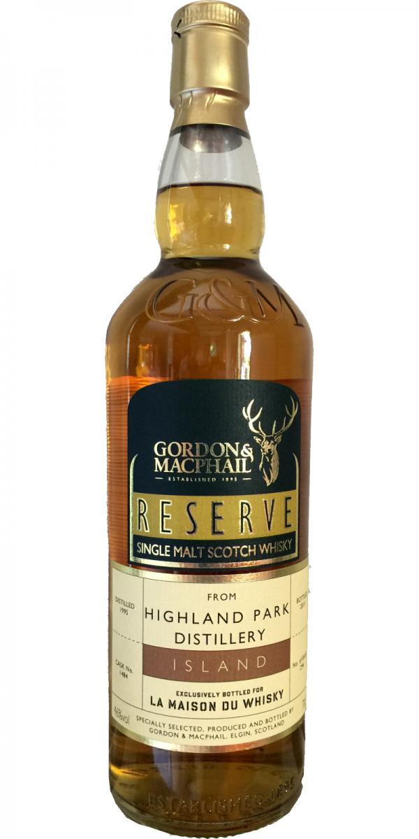 Highland Park 1995 GM Reserve