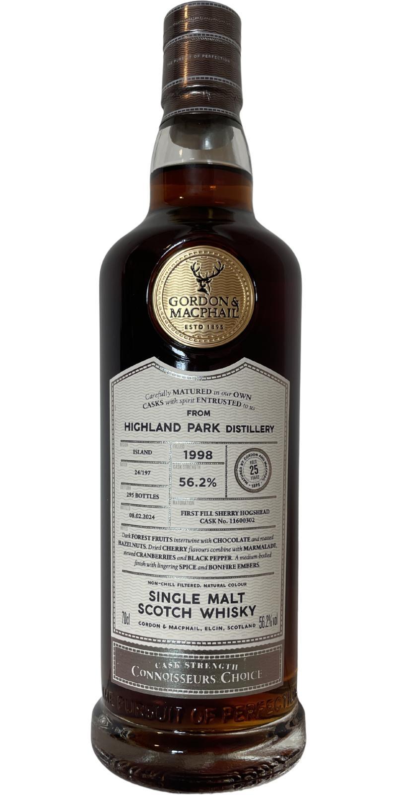 Highland Park 1998 GM Connoisseurs Choice - Cask Strength