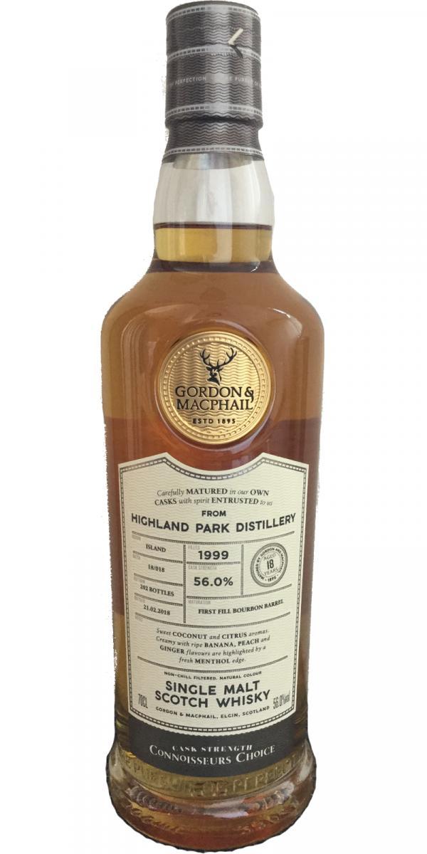 Highland Park 1999 GM Connoisseurs Choice - Cask Strength