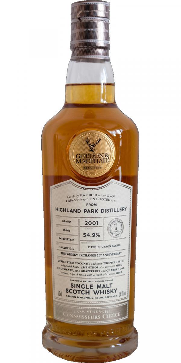 Highland Park 2001 GM Connoisseurs Choice - Cask Strength