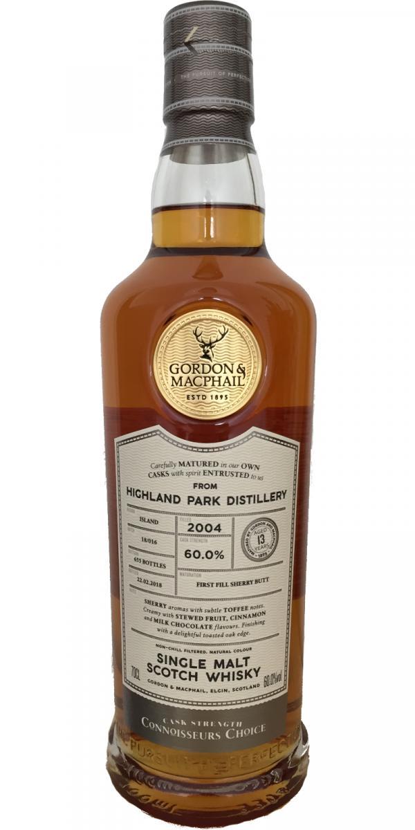 Highland Park 2004 GM Connoisseurs Choice - Cask Strength