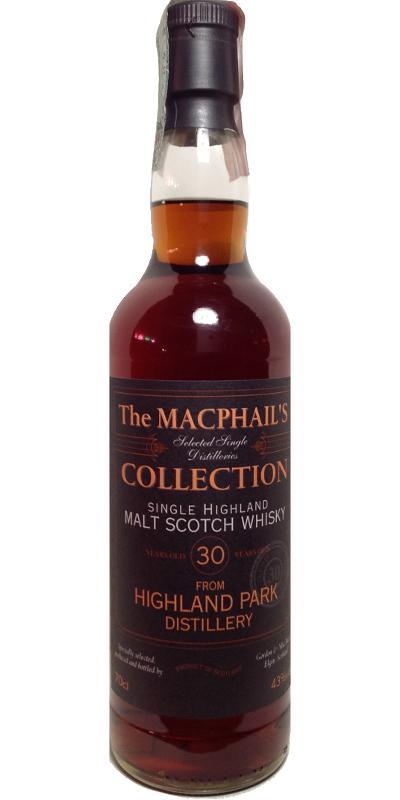 Highland Park 30-year-old GM The MacPhail's Collection