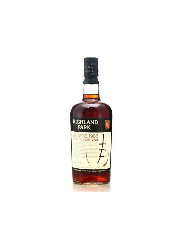 Highland Park 1986 HI Single Cask Bottling
