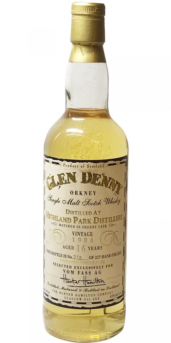 Highland Park 1984 HH Glen Denny