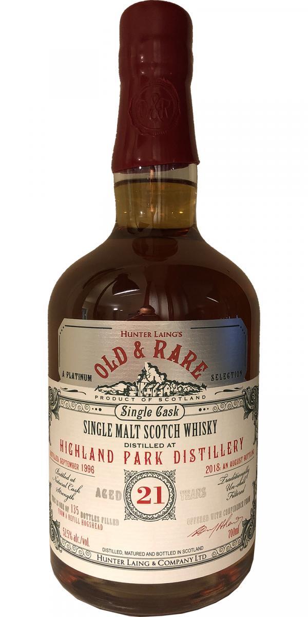 Highland Park 1996 HL Old & Rare - A Platinum Selection