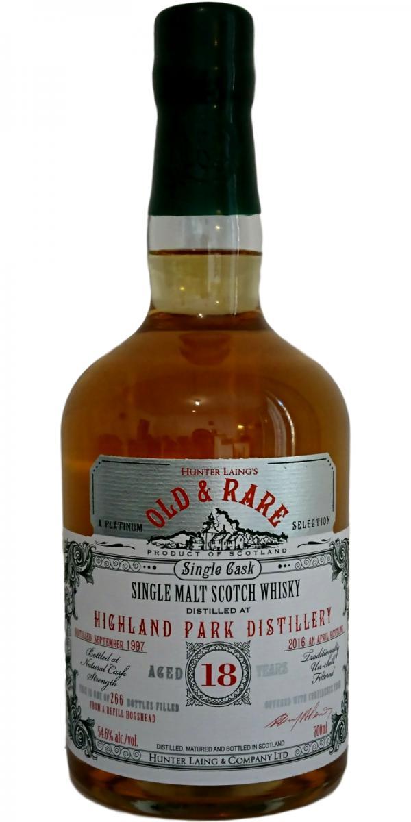 Highland Park 1997 HL Old & Rare - A Platinum Selection