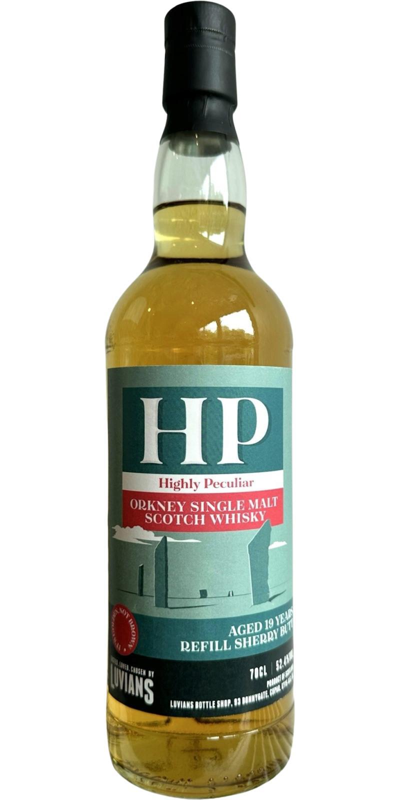 Orkney Single Malt Scotch Whisky HP Highly Peculiar