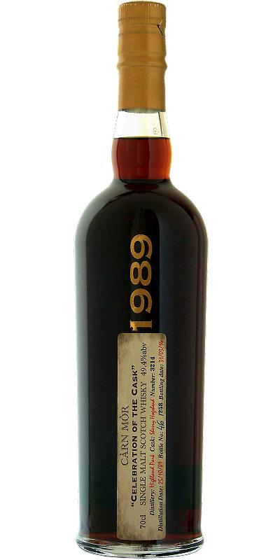 Highland Park 1989 MMcK Càrn Mòr - Celebration of the Cask - Black Gold