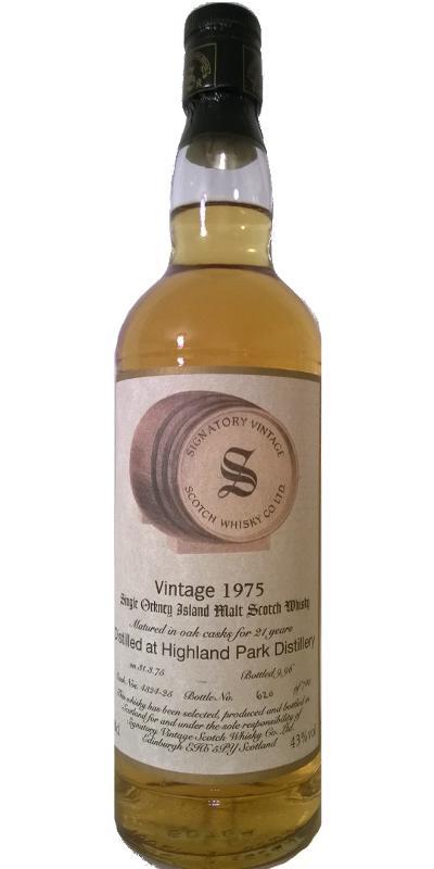 Highland Park 1975 SV Vintage Collection