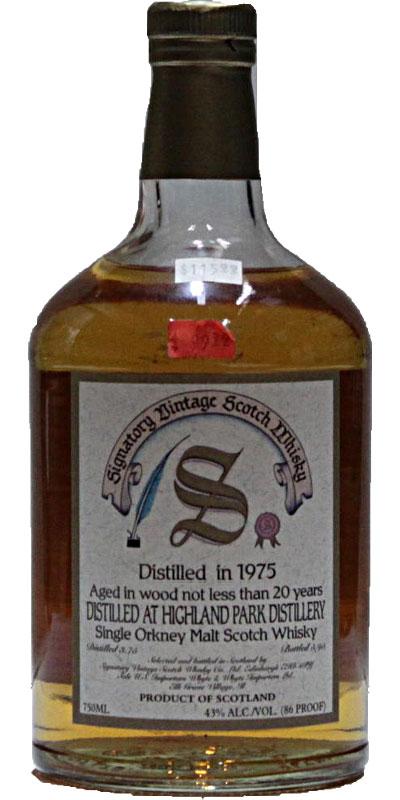 Highland Park 1975 SV Vintage Collection - Dumpy