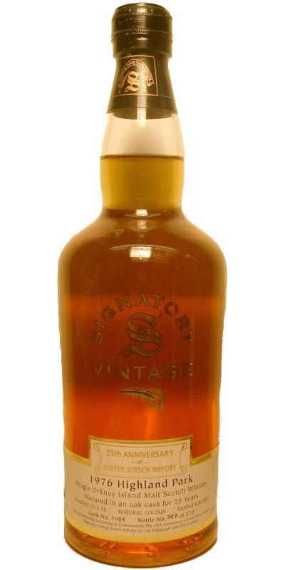 Highland Park 1976 SV Kirsch Import - 25th Anniversary