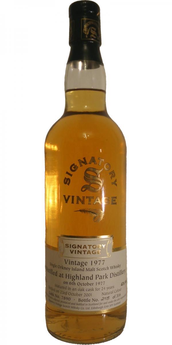 Highland Park 1977 SV Vintage Collection