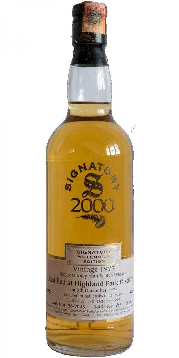 Highland Park 1977 SV Millennium Edition