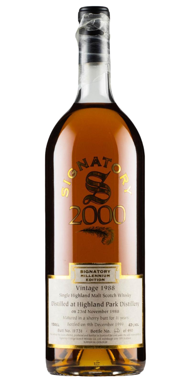 Highland Park 1988 SV Millennium Edition