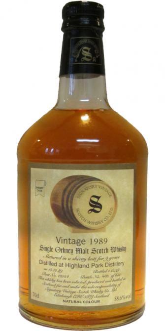Highland Park 1989 SV Vintage Collection - Dumpy
