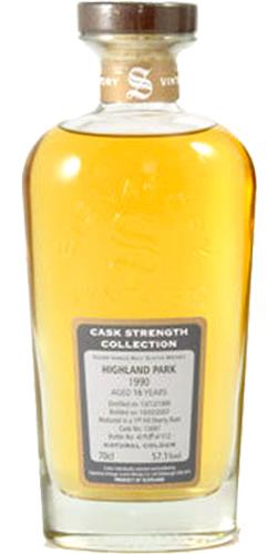 Highland Park 1990 SV Cask Strength Collection