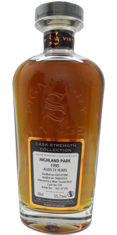 Highland Park 1990 SV Cask Strength Collection