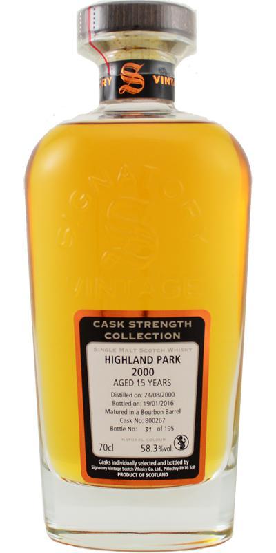 Highland Park 2000 SV Cask Strength Collection