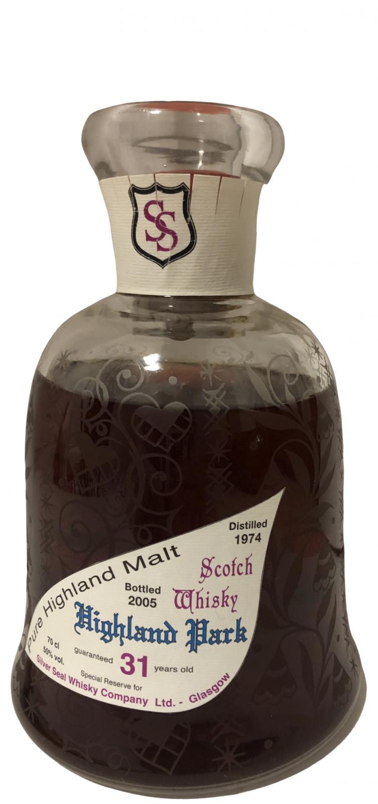 Highland Park 1974 SS Crystal Decanter