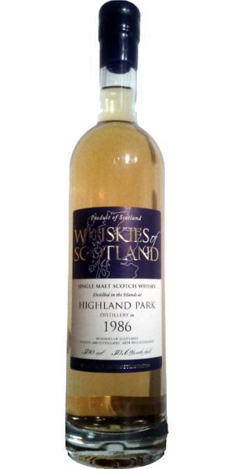 Highland Park 1986 SMD Whiskies of Scotland