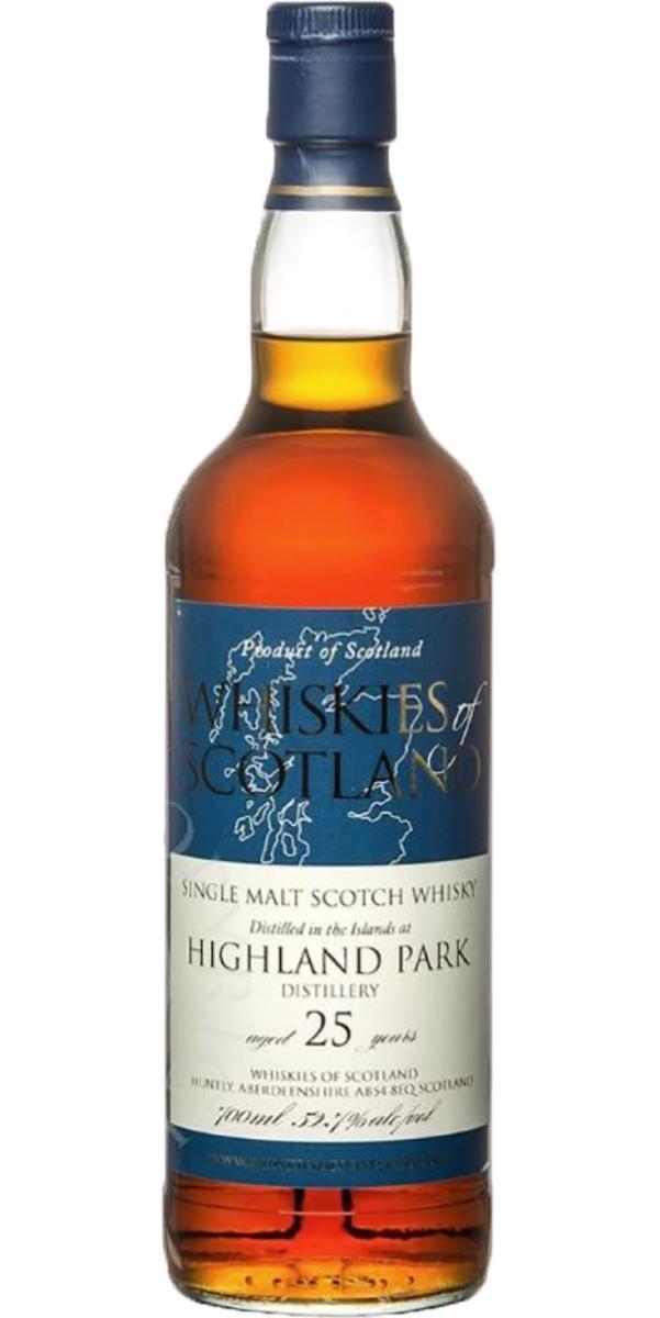Highland Park 25-year-old SMD Whiskies of Scotland