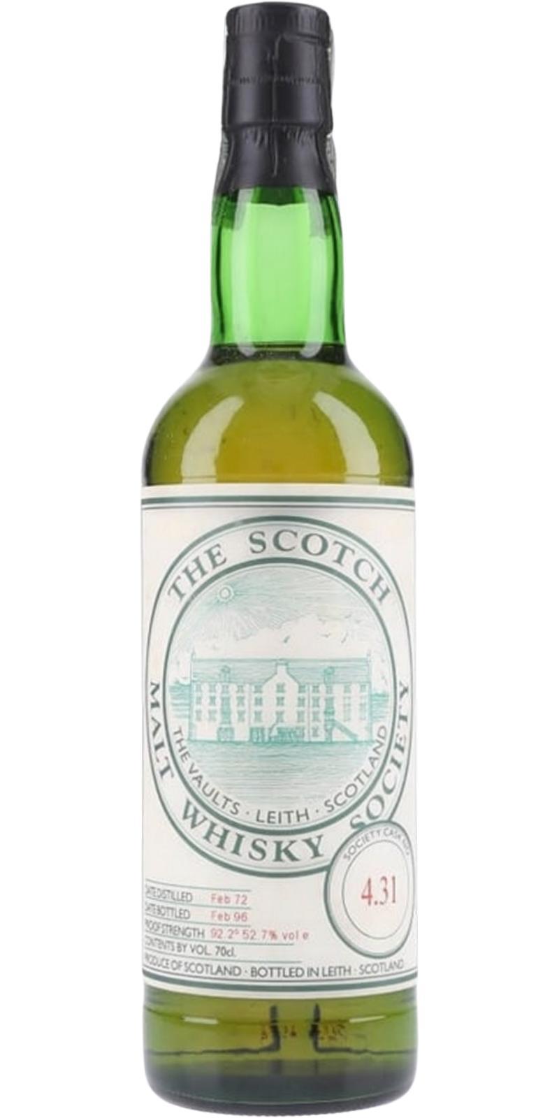 Highland Park 1972 SMWS 4.31