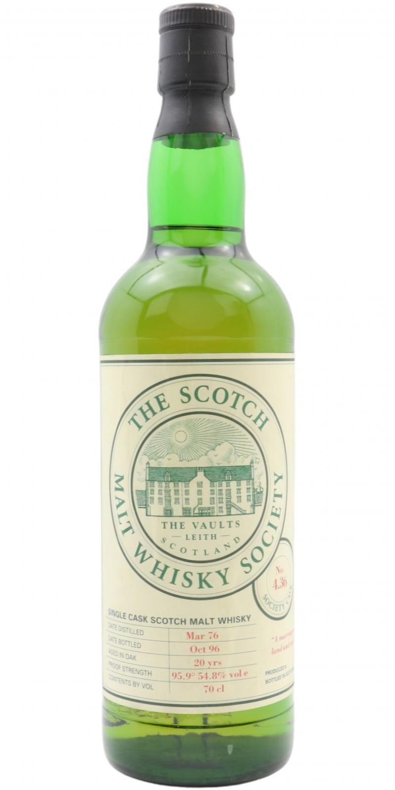 Highland Park 1976 SMWS 4.36 A marriage of land and sea