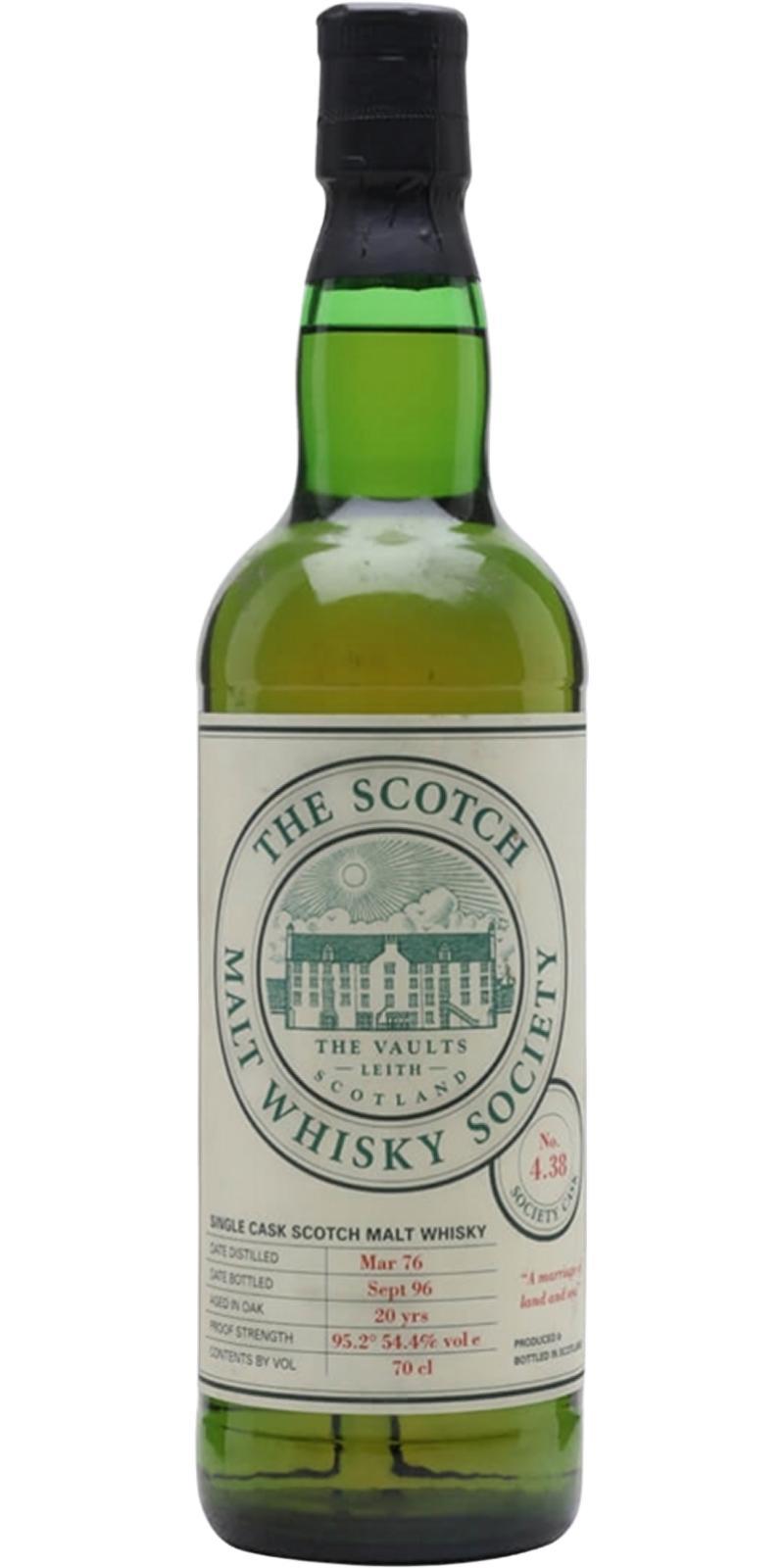 Highland Park 1976 SMWS 4.38 A marriage of land and sea
