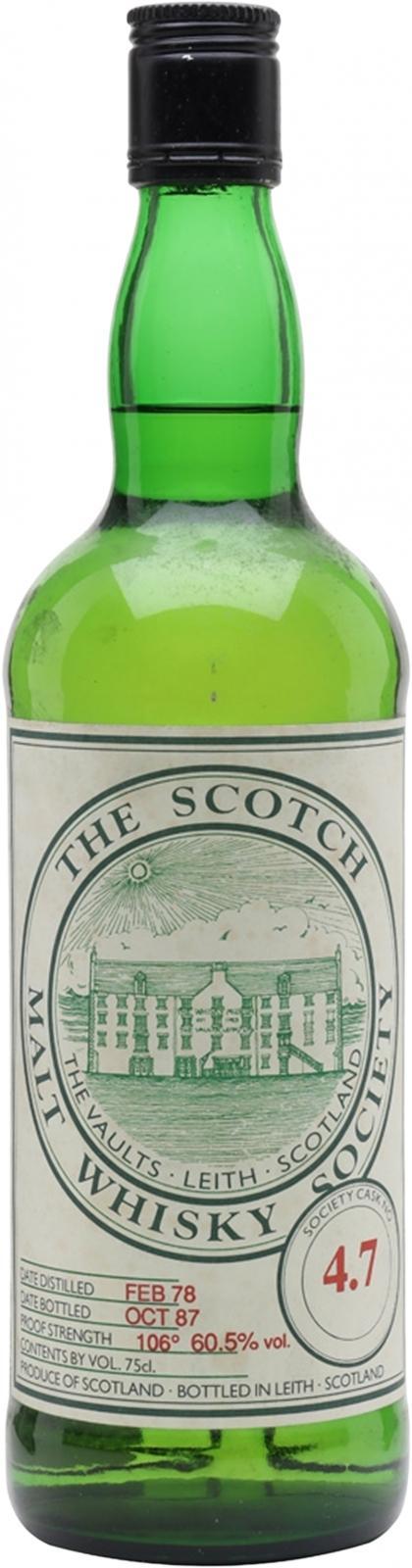 Highland Park 1978 SMWS 4.7