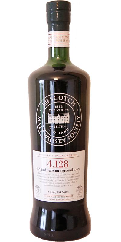 Highland Park 1984 SMWS 4.128 Bruised pears on a ground sheet