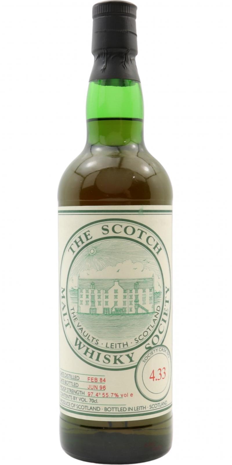 Highland Park 1984 SMWS 4.33