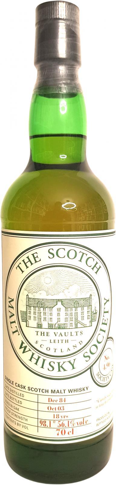 Highland Park 1984 SMWS 4.96 Candy sugar and a touch of smoke