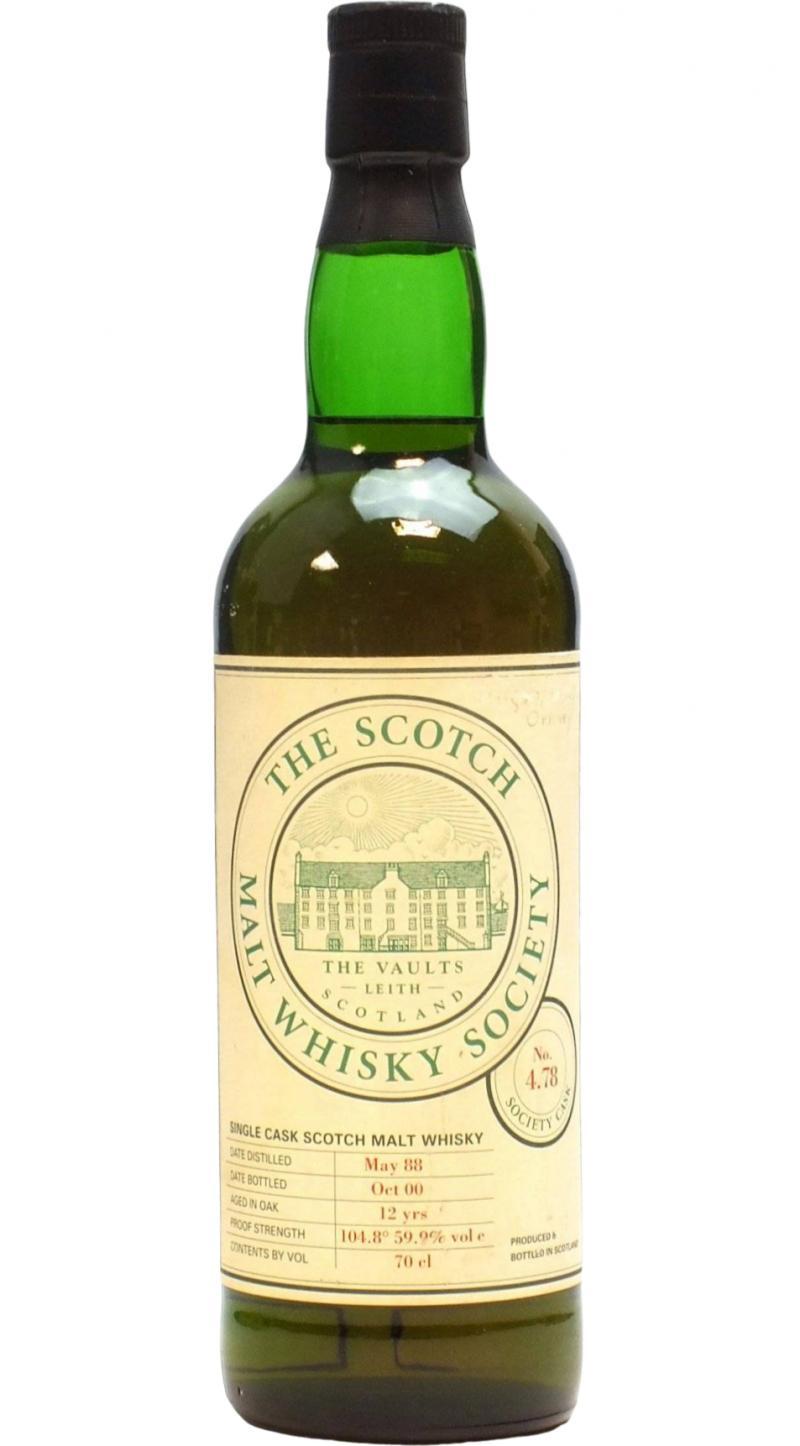 Highland Park 1988 SMWS 4.78 Subtle sherry and discrete peat