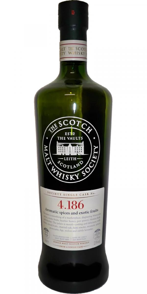 Highland Park 1991 SMWS 4.186 Aromatic spices and exotic fruits