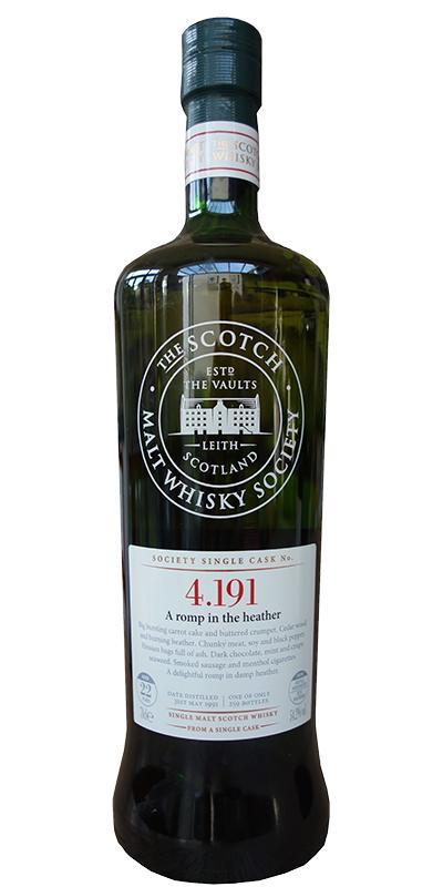 Highland Park 1991 SMWS 4.191 A romp in the heather