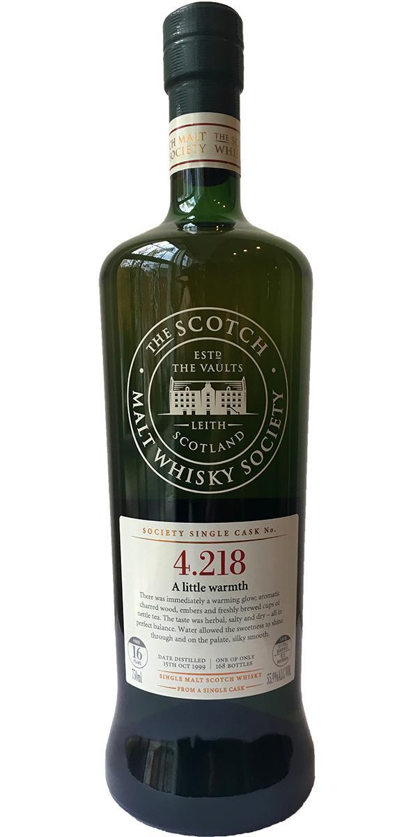 Highland Park 1999 SMWS 4.218 A little warmth