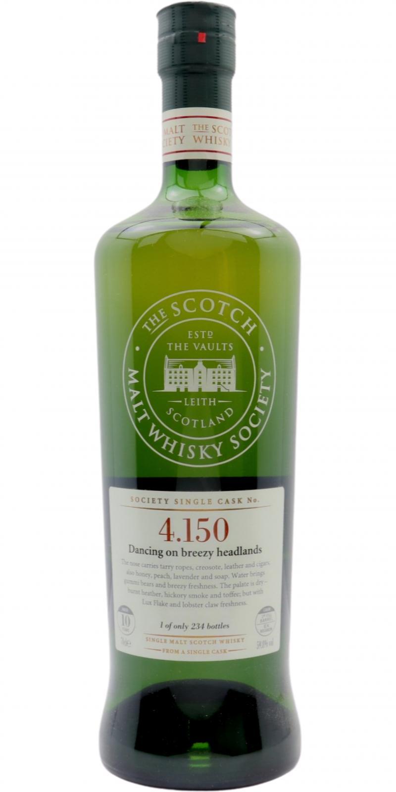 Highland Park 2000 SMWS 4.150 Dancing on breezy headlands