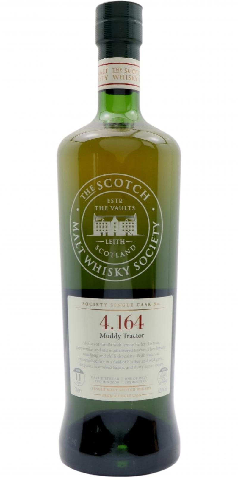 Highland Park 2000 SMWS 4.164 Muddy Tractor