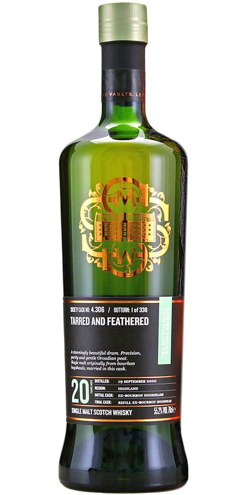 Highland Park 2000 SMWS 4.306 Tarred and feathered