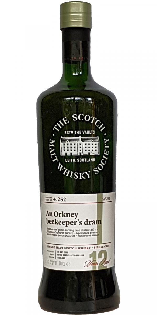Highland Park 2006 SMWS 4.252 An Orkney beekeeper's dram