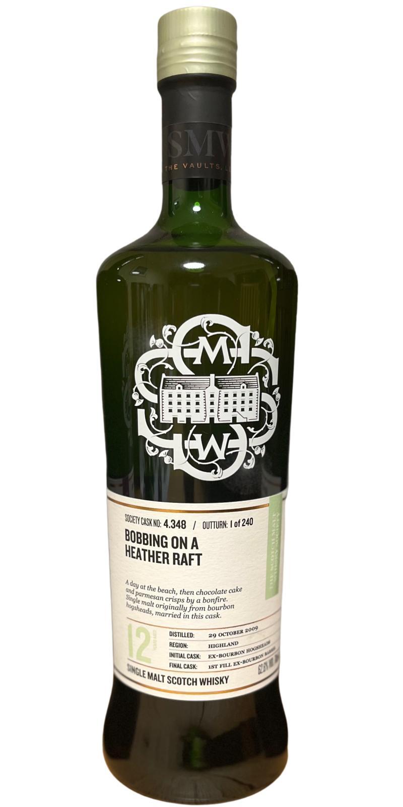 Highland Park 2009 SMWS 4.348 Bobbing on a heather raft