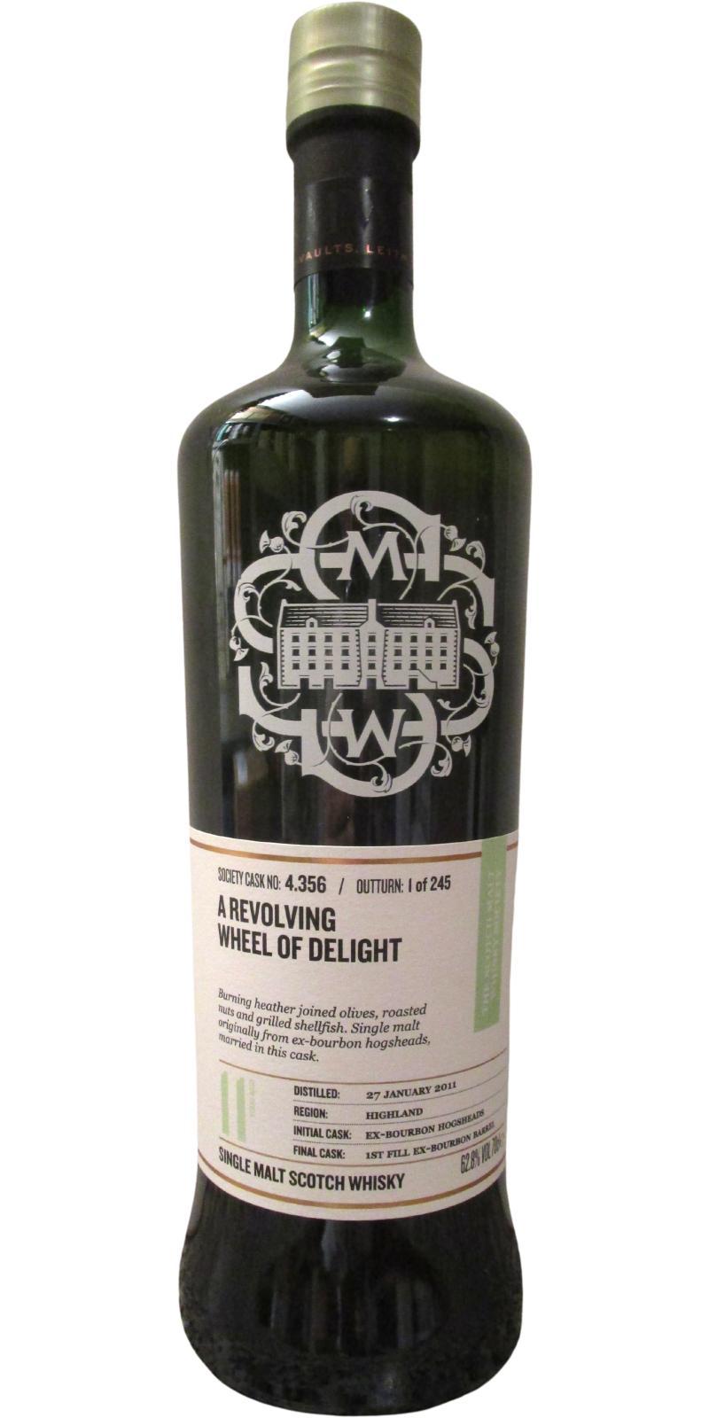 Highland Park 2011 SMWS 4.356 A revolving wheel of delight