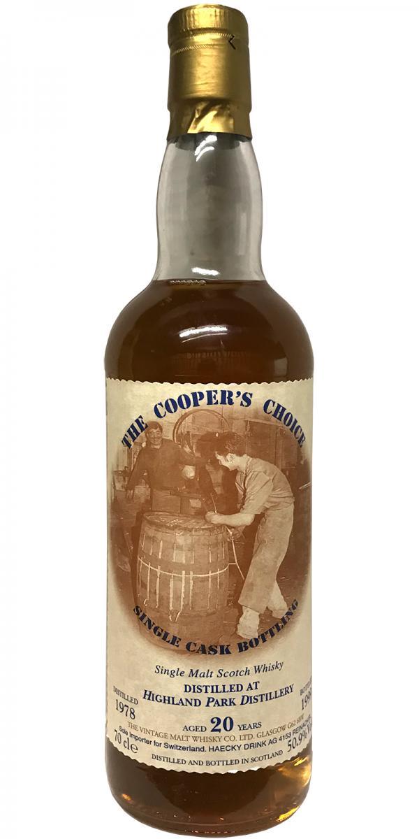 Highland Park 1978 VM The Cooper's Choice