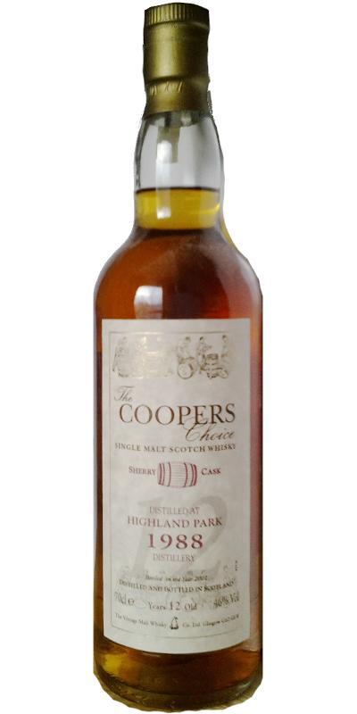 Highland Park 1988 VM The Cooper's Choice