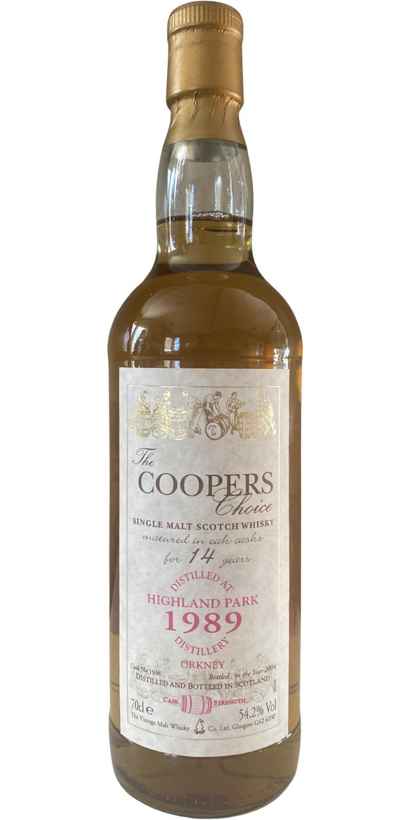 Highland Park 1989 VM The Cooper's Choice