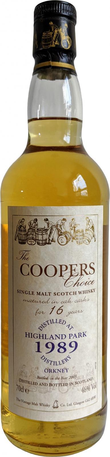 Highland Park 1989 VM The Cooper's Choice