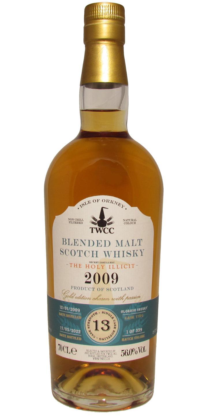 Blended Malt Scotch Whisky 2009 TWCC